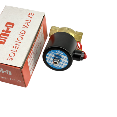 US-15 Piston Pilot Operated Pneumatic Solenoid Valve con certificazione CE PTFE Standard Seal Material e FKM Seal opzionale