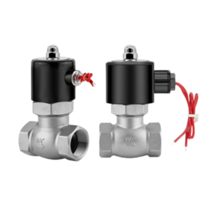 Elettrovalvola pneumatica 2L-10 Intervallo di pressione da 0,1 a 1,5 MPa con materiale di tenuta in PTFE e intervallo di temperatura da -20 ℃ a 185 ℃