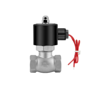 Elettrovalvola pneumatica 2L-10 Intervallo di pressione da 0,1 a 1,5 MPa con materiale di tenuta in PTFE e intervallo di temperatura da -20 ℃ a 185 ℃