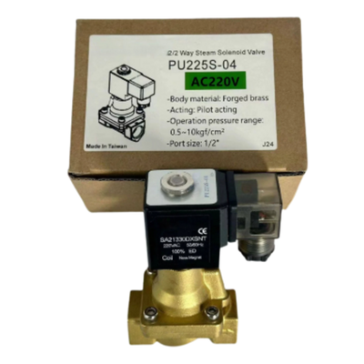Brass Body Material Solenoid Valve 13mm Orifice Size Ideal for Pneumatic and Hydraulic Systems in Industrial Automation