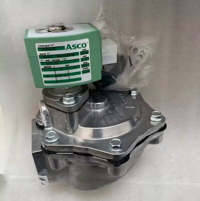 Valvola di impulso ASCO Serie 353 SCG353G047 Valvola solenoide da 1,5 pollici che supporta il fluido criogenico che fornisce un'ondata di uscita sufficiente per azionare 4 adattatori per macchinari automatizzati