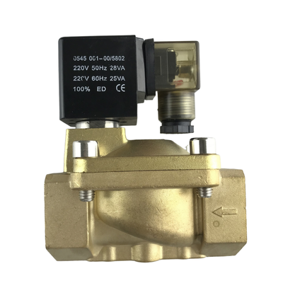 Port Size 1/8 to 1 Inch G1/8 to G1 Air Valve 2/2 Way Normally Closed Valve Used for Air Flow Control in Pneumatic Systems