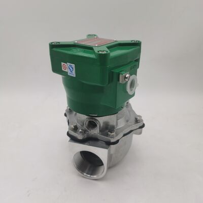 NFG353A047 Valvola di impulso a prova di esplosione 1 pollice Rating di contenitore IP67 Valvola solenoide ASCO Costruita per media di fluido criogenici che fornisce un'ondata di uscita sufficiente per azionare 4 adattatori