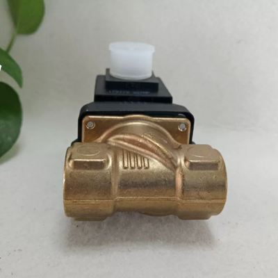 Burkert 6213 Valvola solenoide 00221602 G1/2 2/2 NC DC24V 8W Corpo in ottone NBR Sigillo 0-10bar