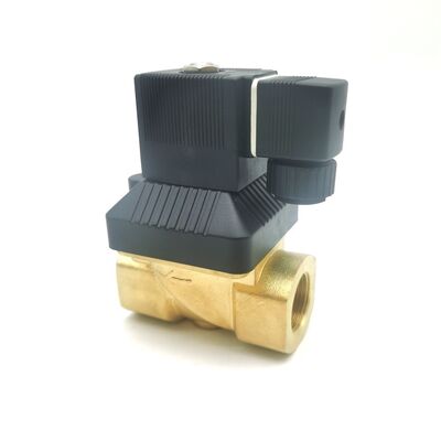 Elettrovalvola Burkert 6213 sigillata NBR con orifizio di flusso grande da 20 mm 00221633, G3/4 normalmente chiusa a 2/2 vie, corpo in ottone AC 220 V 8 W, temperatura di funzionamento -10~80 °C 0-10 bar