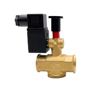 13EAB20K06 NBR Materiale di sigillamento 220VAC Valvola solenoide pneumatica 2 vie Funzione normalmente aperta Componente di controllo pneumatico ideale