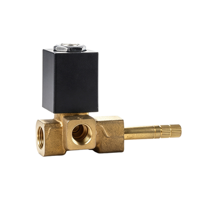 55CA-04 Valvola solenoide pneumatica ad azione diretta 1/8' con corpo in ottone e orificio di 2,0 mm