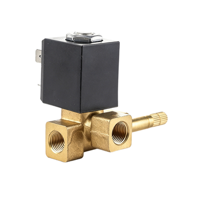 5531-02-28GBV-DN2 Valvola d'acqua Corpo in ottone FKM Diaframma 2 Way Normalmente chiuso 1/8' 'Azione diretta 2.8mm Port Size