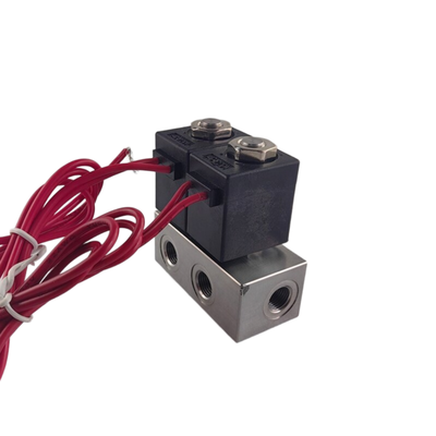 1-Inlet-2-Outlet 2V025-06-2F Manifold della valvola solenoide e 2V025-06-3F 1-Inlet-3-Outlet DC12V/24V AC110V/220V