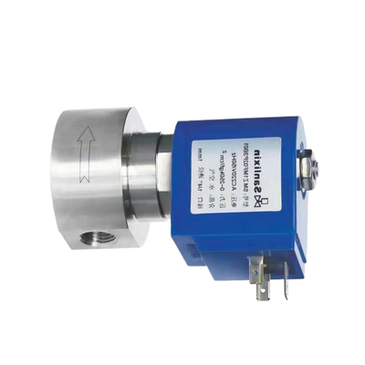 H4S005B02-AC-24 PEEK Materiale di sigillo 1/4'' 24VAC Uovo dimensione 0,5 mm 2 Way NC Valvola solenoide ad alta pressione Acciaio inossidabile 316