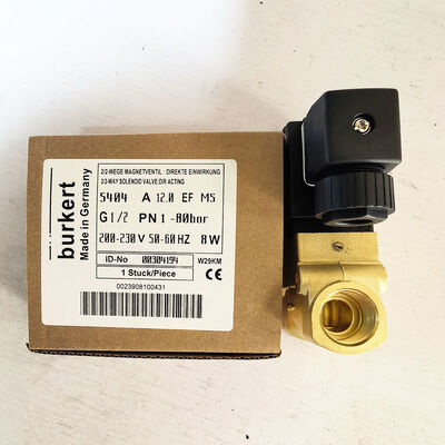 '00304194 00304191 00304193 Burkert elettrovalvola di controllo garantisce un funzionamento stabile in varie applicazioni industriali 5404 G1/2 2/2 normalmente chiuso