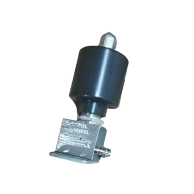 8.7BAS080B02 Acciaio inossidabile 304 Valvola dell'acqua 8 mm Fornitura dimensione 1/4'' Port Size PEEK PEEK Materiale Max Pressure 350 bar