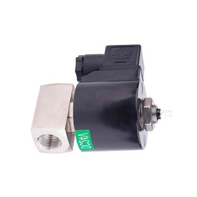 8.16AAS010B Ritorno a molla 2/2 vie NC Dimensioni orifizio da 1 mm Valvola dell'aria Acciaio inossidabile 304 Dimensioni porta G1/8 G1/4 G3/8