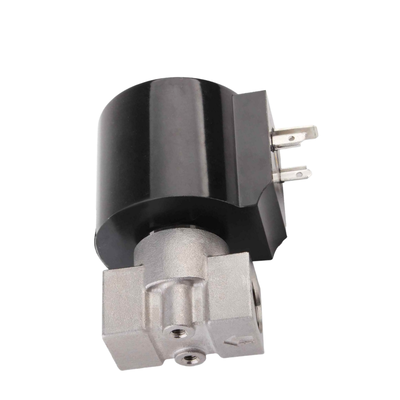 8.7AAS010B Valvola di solenoide pneumatica di dimensione 1 mm 24VAC Voltaggio 3/8 1/4 3/8 Port Size PTFE Seal Material