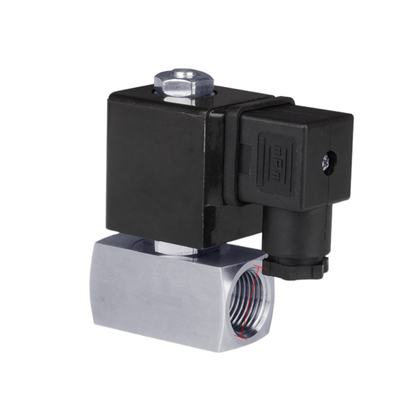 SH-15ES PTFE Materiale di sigillo a 2 vie normalmente chiuso 15 mm Oriffici dimensione 1/2 Port dimensione Valvola solenoide pneumatica da 6 a 160 bar 220VAC