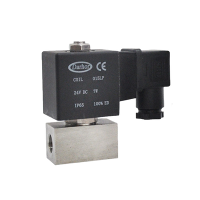 Valvola per olio leggero 24VDC SH-20ES Dimensioni porta 3/4 di pollice Materiale di tenuta in PTFE 2 vie normalmente chiuse Dimensioni orifizio da 20 mm