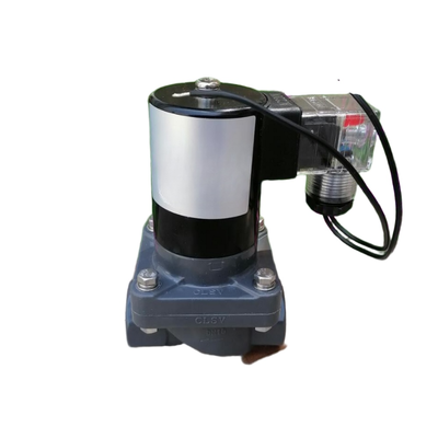Materiale del corpo UPVC Valvola solenoide pneumatica FF1U50B50 Adatta per mezzi di lavoro chimici