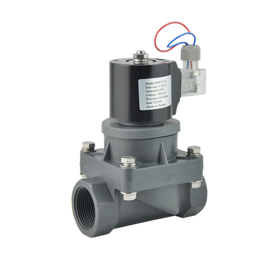 20 mm di dimensione dell'orificio FF1C20B06 3/4' Port Size CPVC corpo pilota pistone azionato pneumatico valvola solenoide sigillo EPDM