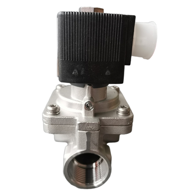Modulo di controllo fluidi Burkert 6281 con filettatura femmina G2, industriale, 2/2 NC, orifizio a grande flusso da 40,0, guarnizione in EPDM, bobina in acciaio inossidabile 8W, compatibile con alimentazione DC/AC, 00222028 00222029 00222031