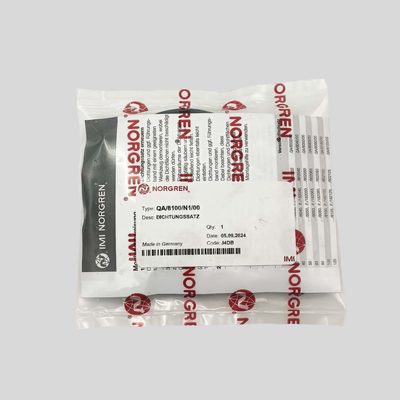 Kit di riparazione cilindro corrispondente QA/8100/N1/00 Norgren Alesaggio 100mm Accessorio di tenuta Assieme Pressione stabile Prestazioni di cuscinetto per la produzione automatizzata Aggiornamento circuito pneumatico