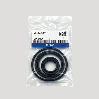 MKB/MKA40-PS Seal Repair Pack For SMC MK Series Rotary Swing Clamp Air Cylinder Contiene Sigillo a canna e anello di usura per il servizio in loco in officina