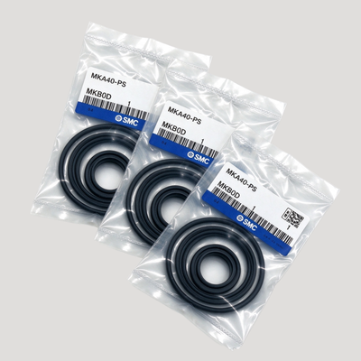 SMC MKB/MKA32-PS Scelto di sigillo del cilindro Pacchetto di sigillamento anti-invecchiamento Anelli di sigillamento adatti alla serie MK 32 mm cilindro di pinza rotativa a foratura per riparazione automatica del lavoro