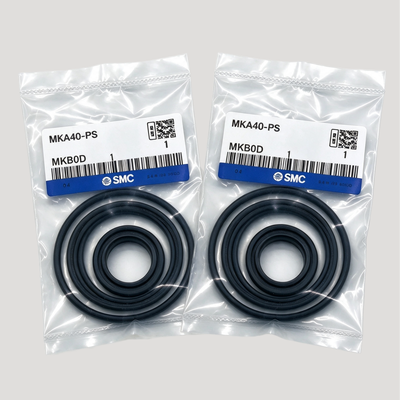 MKB/MKA40-PS Seal Repair Pack For SMC MK Series Rotary Swing Clamp Air Cylinder Contiene Sigillo a canna e anello di usura per il servizio in loco in officina