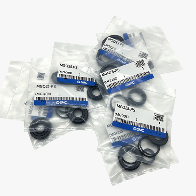 Kit di guarnizioni di manutenzione pneumatiche SMC MGQ20-PS Componenti di tenuta completi di ricambio per cilindro ad aria compatto guidato serie MGQ alesaggio 20mm Riparazione automazione industriale