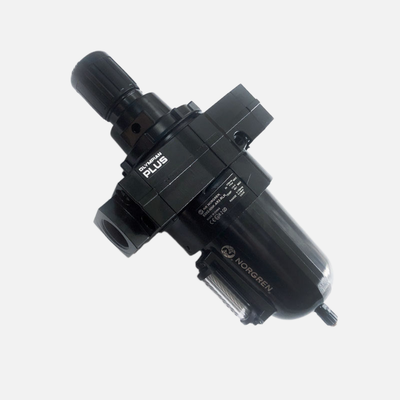 NORGREN B68G‑8GK‑AR1‑RLG B68G‑8GK‑MR3‑RLN Regolatore Filtro Pneumatico Separazione Umidità Alta Efficienza Max 17Bar Ampio Intervallo di Temperatura Cartuccia Sostituibile per Stazione Compressore Alimentazione Aria