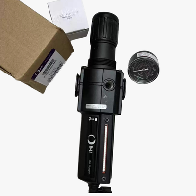 NORGREN B74G‑4AS‑995 B74G‑4AS‑SPCN60266 Filtro‑Regolatore Excelon a Bassa Temperatura G1/2 Guarnizioni Speciali‑Compound Ciotola in Alluminio Regolazione a T per Sistemi di Preparazione Aria Pneumatica per Climi Freddi Esterni