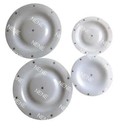 230MM Diametro Esterno 8 Fori Bianco Diaframma F46 QBY-25 QBY-40 Parte di Ricambio per Pompa AODD Trasferimento Fluido
