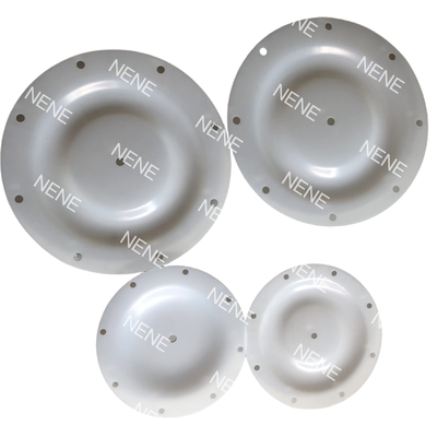 125 mm di diametro esterno senza buco Bianco di piccole dimensioni Pompa di ricambio del diaframma QBY3-15 QBY3-20 Componente del diaframma azionato dall'aria