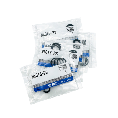 Kit guarnizioni di ricambio SMC MXQ8‑PS per tavola a slitta pneumatica, componenti di tenuta resistenti all'usura per revisione cilindro lineare a doppio effetto di piccolo diametro e riparazione perdite d'aria