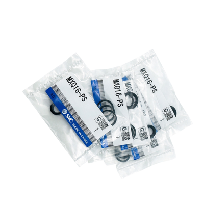 Kit guarnizioni di ricambio SMC MXQ8‑PS per tavola a slitta pneumatica, componenti di tenuta resistenti all'usura per revisione cilindro lineare a doppio effetto di piccolo diametro e riparazione perdite d'aria