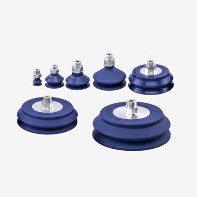 FESTO VASB15 Bellows Vacuum Suction Cup 15Mm White Silicone Black NBR Blue NBR For Robotic Arm Pneumatic Gripper Handling Uneven Surfaces Industrial Automation Parts