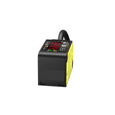 Sensore di spostamento laser HG-C1400 Distanza di riferimento 400 mm Intervallo di misurazione ±200 mm Ripetibilità 800 um IP67 Uscita analogica 12-24 V CC NPN PNP 0-5 V 4-20 mA