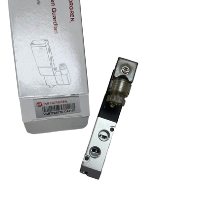 Valvola Solenoide NORGREN VCB22A517D-CA213F Filettatura G1/8 24VDC 5/2 Solenoide Singolo Ritorno a Molla Valvola di Controllo Direzionale Pneumatica IMI Norgren Originale
