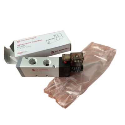 3350 L/min Alto flusso NORGREN VCB22D517A-AD213L Valvola solenoide G1/2 24VDC 5/2 Valvola a bobina pneumatica di ritorno a molla Corpo in alluminio IP65