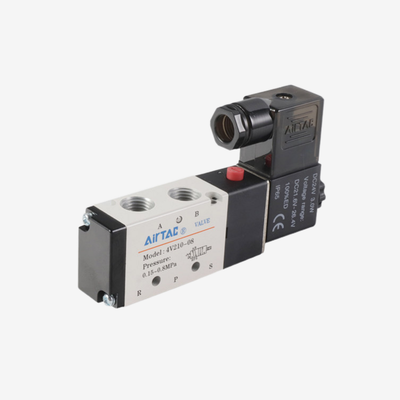 Bobina solenoide Airtac AC220V DC24V Bobina di ricambio separata per valvola solenoide pneumatica serie 4V Isolamento classe F Connettore Din Ampia tolleranza di tensione