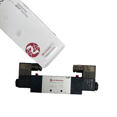 Valvola a solenoide bistabile G3/8 NORGREN VCB22C511A-AC213L 24VDC 5/2 Valvola direzionale pneumatica per sistema di trasporto 1800 L/min