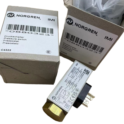 Interruttore di pressione G1/4 0,5-8 bar NORGREN 0880323 Monitor di pressione per tubazioni fluidi per macchine utensili