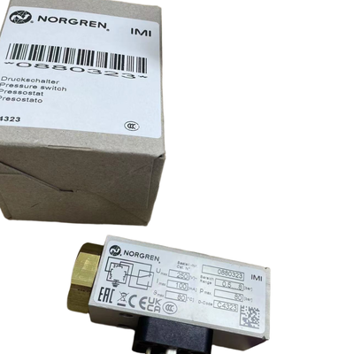 Interruttore di pressione G1/4 0,5-8 bar NORGREN 0880323 Monitor di pressione per tubazioni fluidi per macchine utensili
