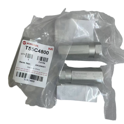 T55C4800 IMI Norgren Valvola di controllo pneumatica in linea non di ritorno G1/2 filo di alluminio per macchine per imballaggio