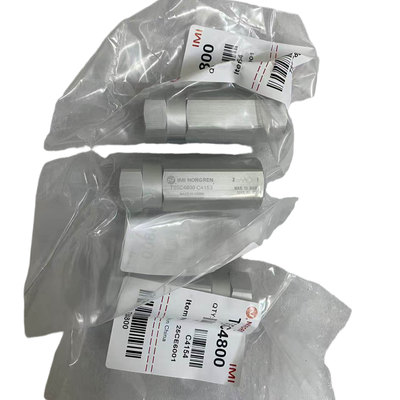 T55C4800 IMI Norgren Valvola di controllo pneumatica in linea non di ritorno G1/2 filo di alluminio per macchine per imballaggio