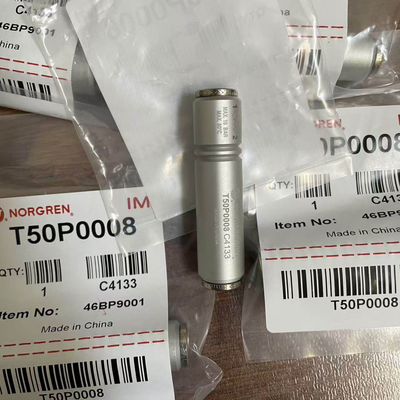 T50P0008 IMI Norgren Valvola di non ritorno a innesto rapido per tubo OD da 8 mm Valvola di ritegno a bassa pressione di scoppio per sistema pneumatico a vuoto