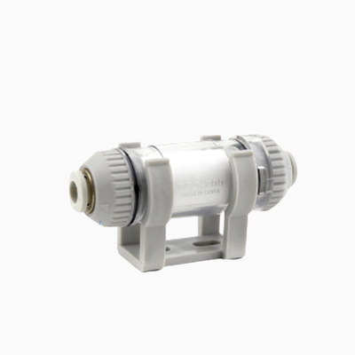 SMC ZFC200‑10B Small Negative Pressure Suction Filter Straight‑Through Port Layout 0‑60℃ Ambient Temp High Throughput Performance For Robotic Pick‑And‑Place Vacuum Auxiliary Equipment