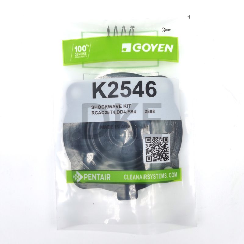 Goyen RCAC25 Kit di diaframma tipo K2546 Serie T4, DD4, FS4 Materiale nitrile