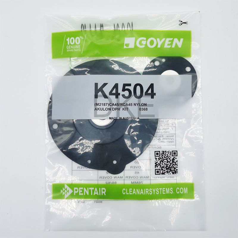 Kit di riparazione del diaframma Goyen Buna K4504 M2187 CA/RCA45 DD,FS,T serie, taglia 1 1/2