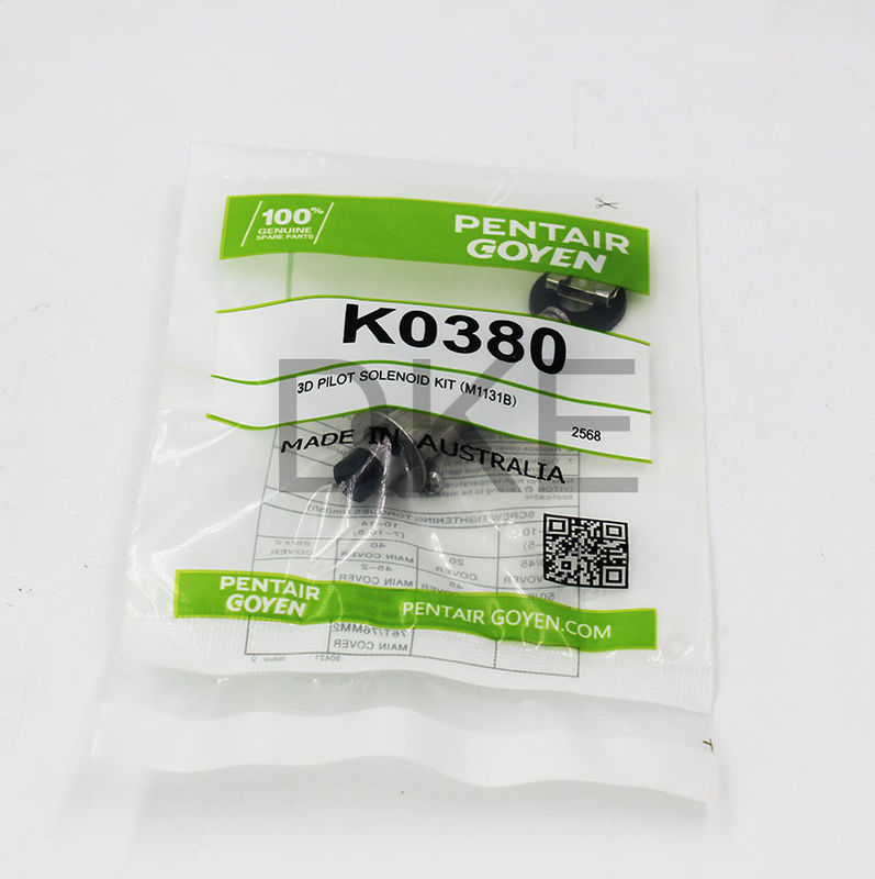 K0380 K0384 Valvola solenoide a getto pulsante per raccoglitore di polvere con nucleo di ferro del tubo del collettore