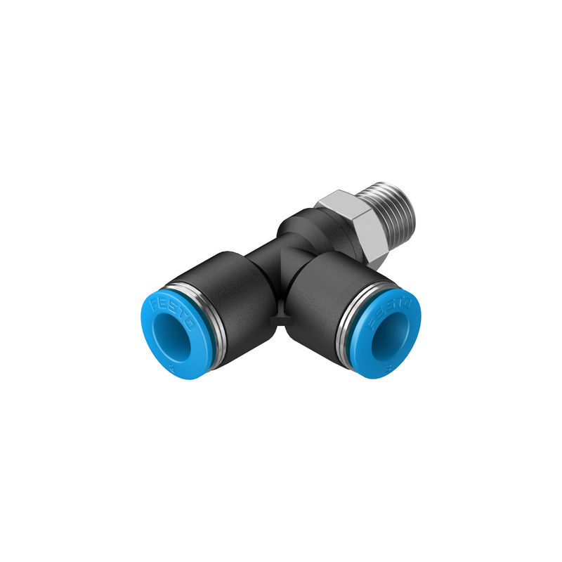 Festo QSTL-1/8-8 Fittings idraulici pneumatici QSTL Serie T Fittings R 1/8 Maschio fino a 8 mm